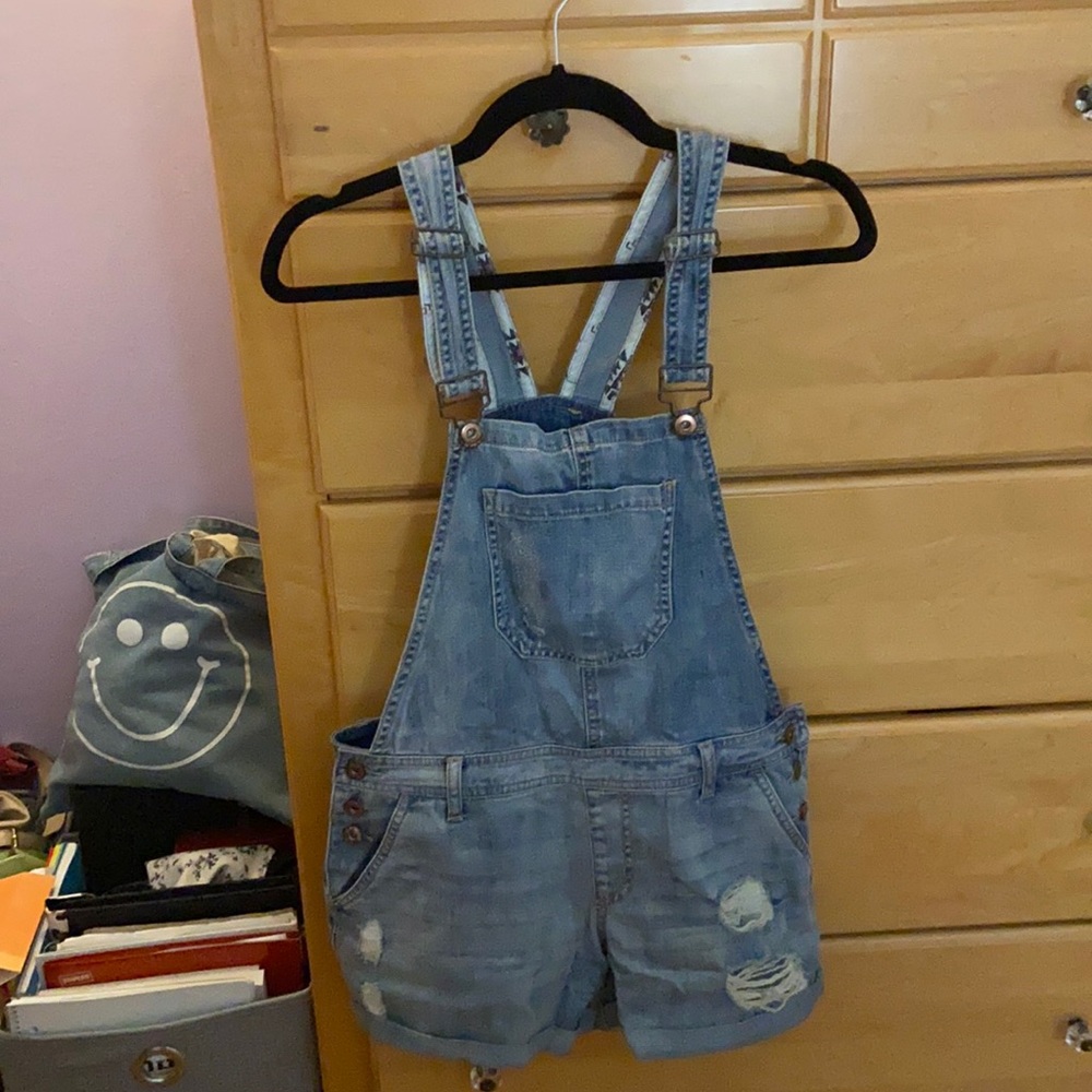 Jean overalls/romper